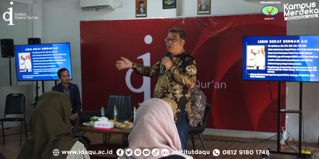 Edukasi Mahasiswa, Institut Daarul Qur’an gelar Talkshow Pasar Modal