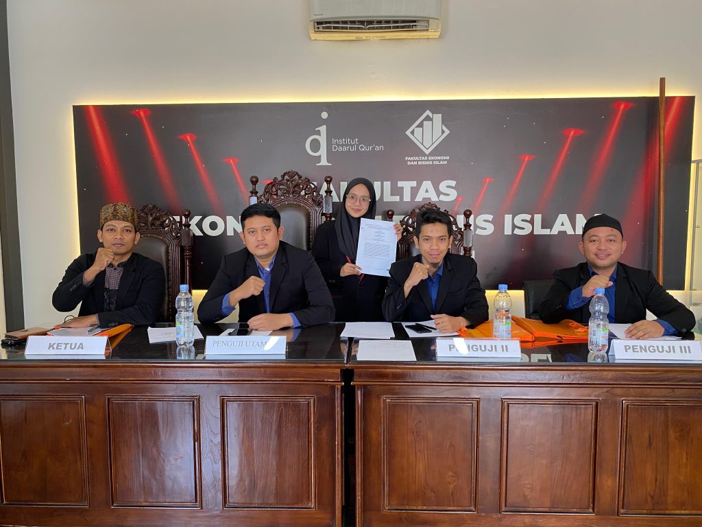 Sidang Akhir Jurnal Perdana Prodi Manajemen Bisnis Syariah